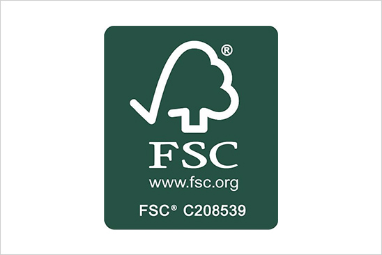 イメージ：FSC®-CoC 認証取得
